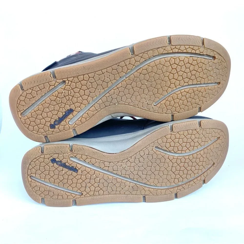 Columbia Bahama Boot PFG Lace Up Fishing Waterproof Techlite Navy Blue Size 9